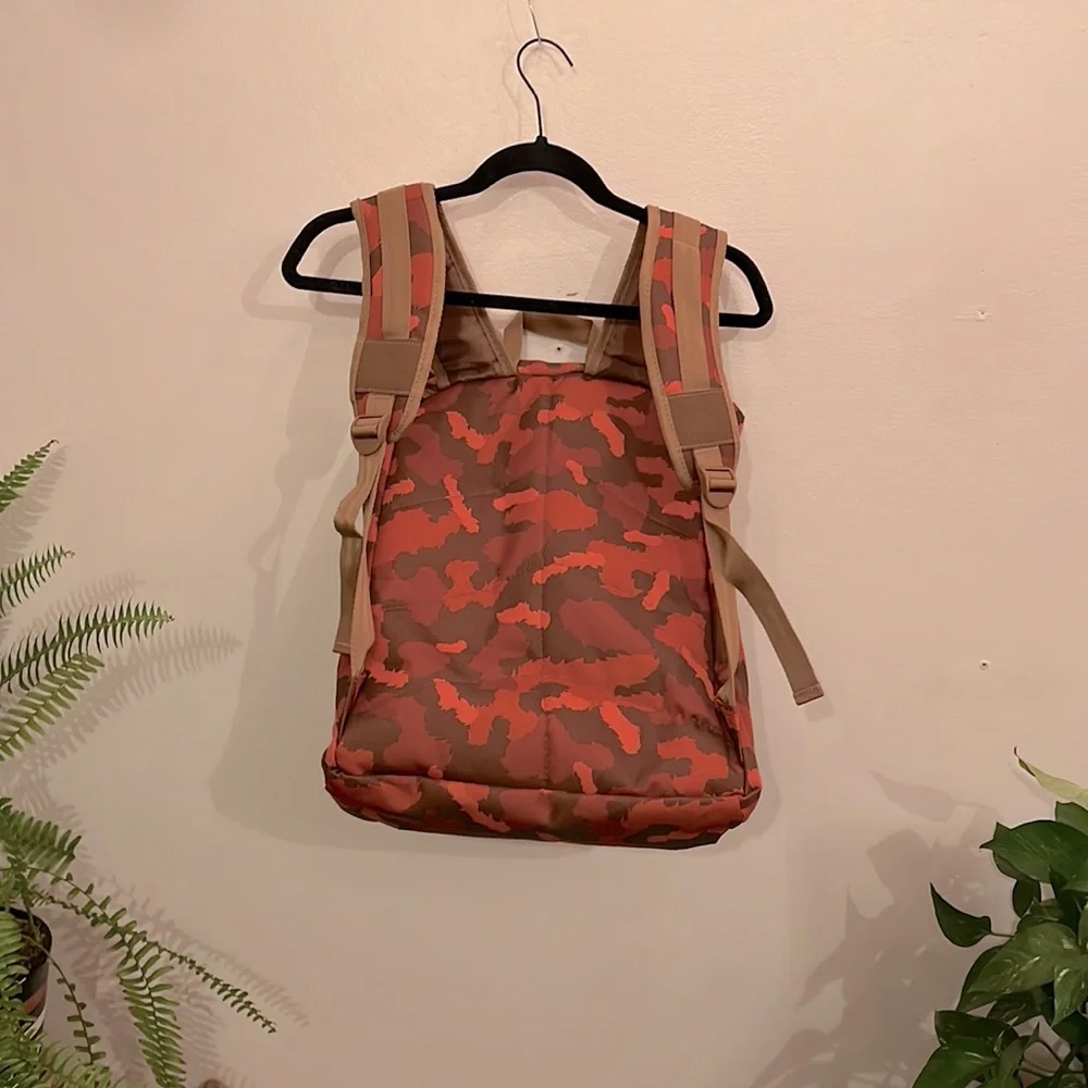 Poler Outdoor Stuff Orange / Brown Camo Backpack